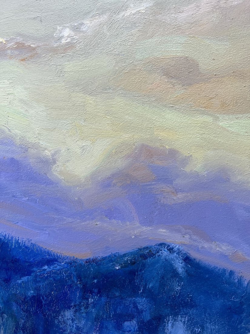 Oil painting A golden cloud V. Mishurovsky - 7