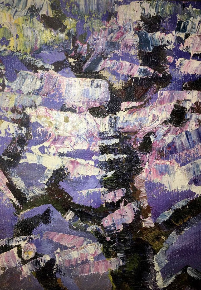 Wood oil painting - 3