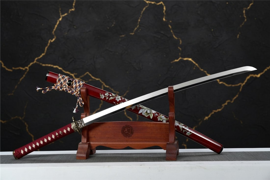 Hand-Forged Japanese Samurai Katana High Carbon Steel Sharp Blade Sword - 3