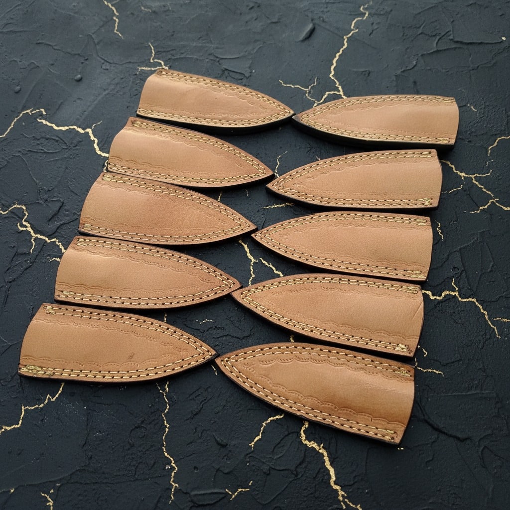 20pc Handmade Damascus Steel Hunting Skinner Knife Set EDC Duty Paid Sharp - 5