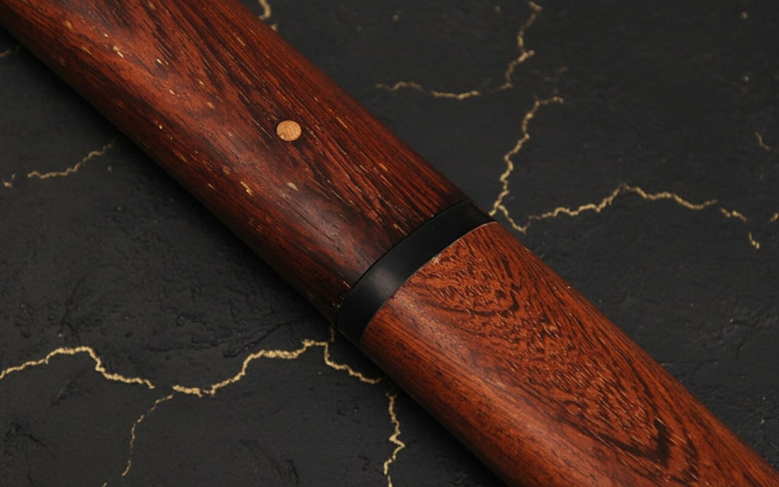 Hand-Forged T10 Steel Katana, Sharp Full Tang Samurai Sword, Rosewood Finish - 3