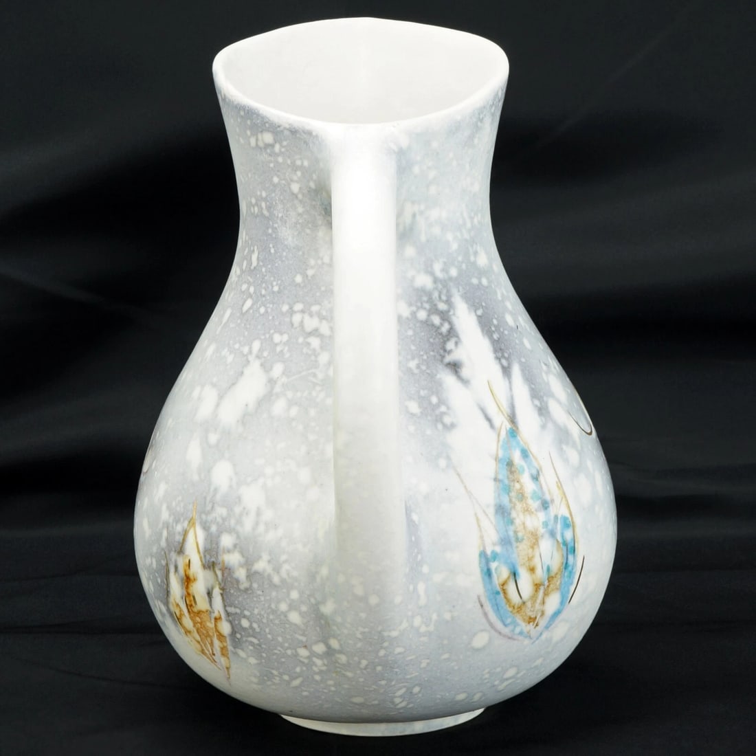 1950s Sascha Brastoff Pitcher Hand Painted - 8