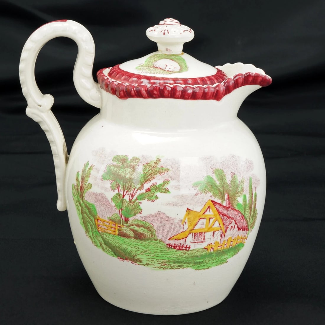 19th C Spode Copeland Staffordshire Creamer - 3