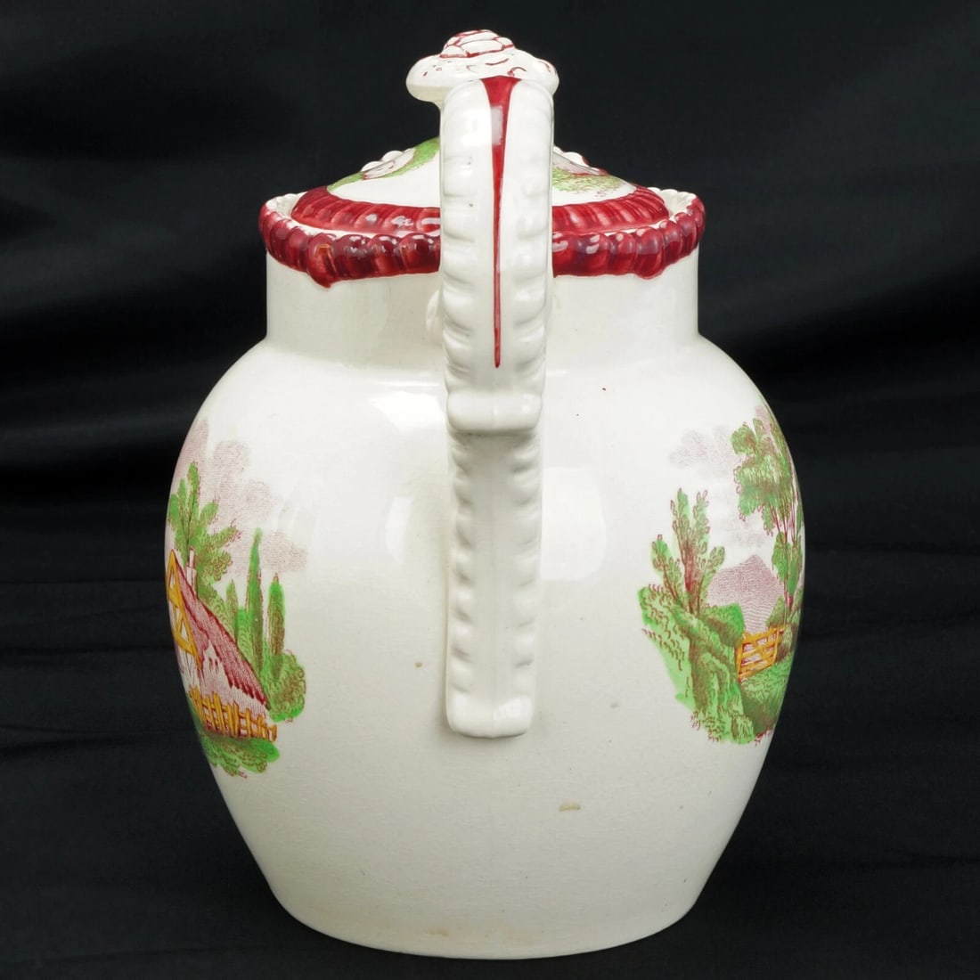 19th C Spode Copeland Staffordshire Creamer - 4