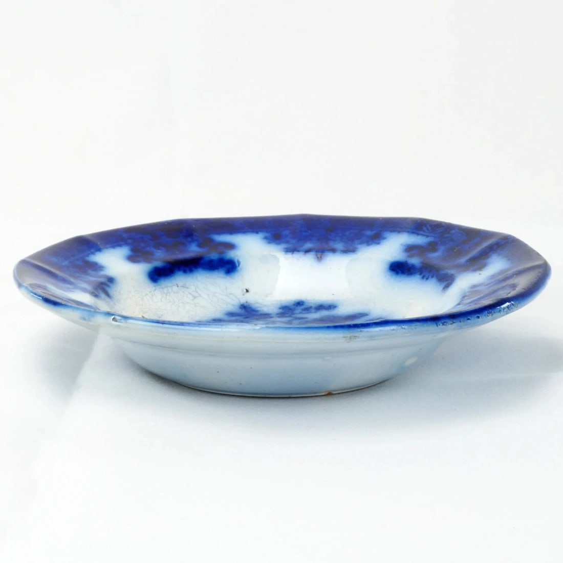 Single Flow Blue Berry Bowl Amoy Pattern - 4