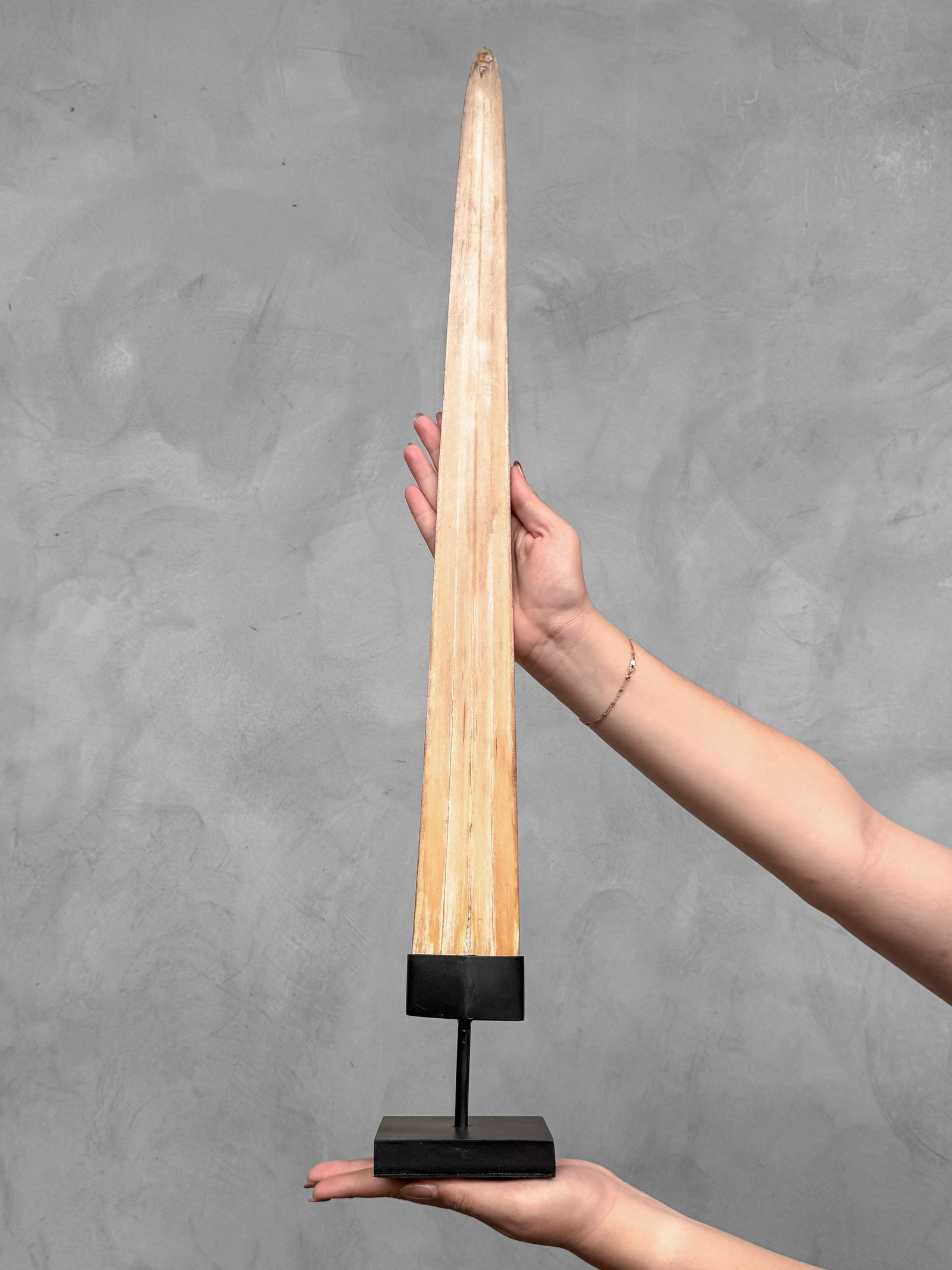 Carved swordfish tusk - Maori Mangapore - 2
