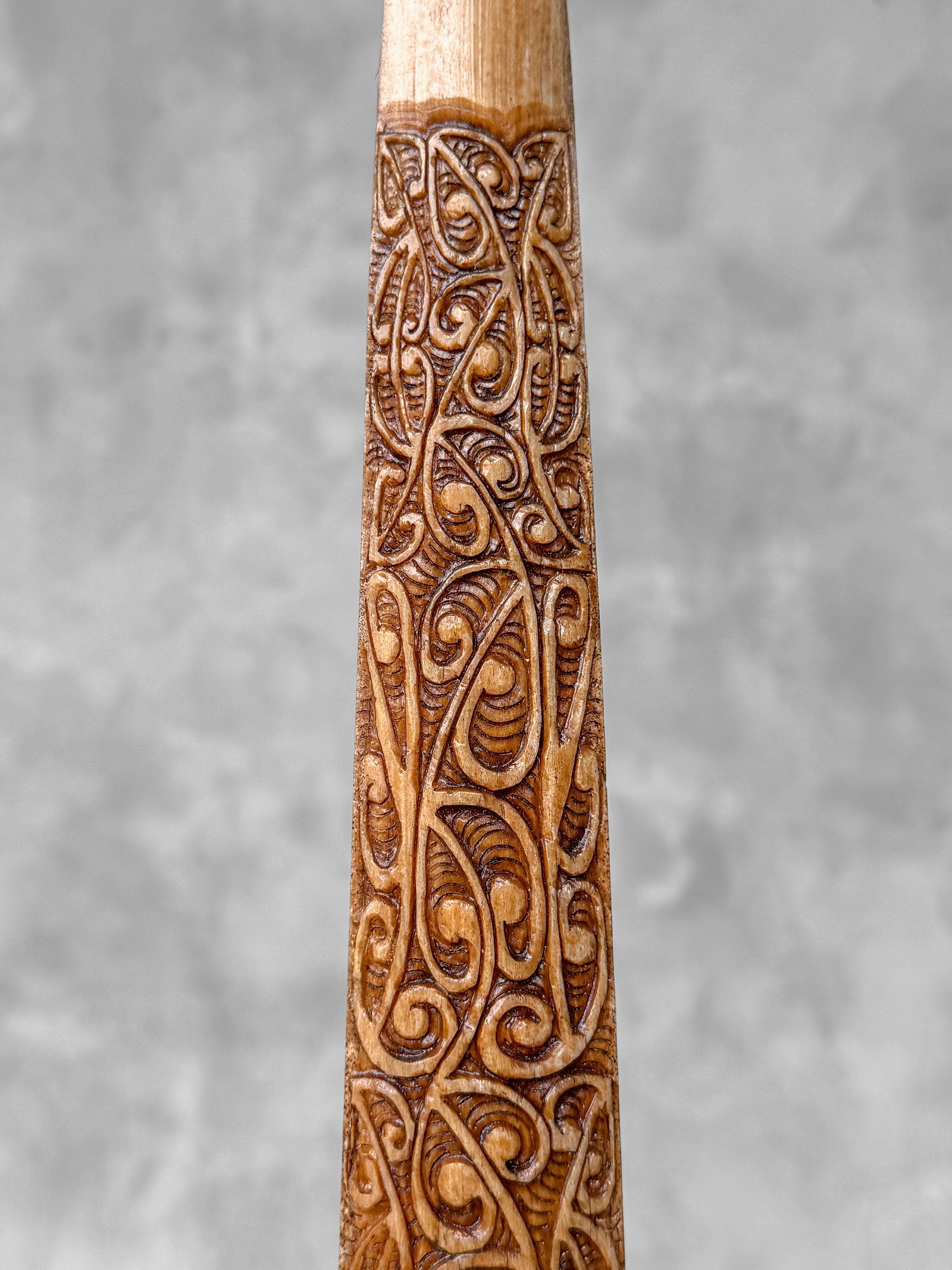 Carved swordfish tusk - Maori Mangapore - 7