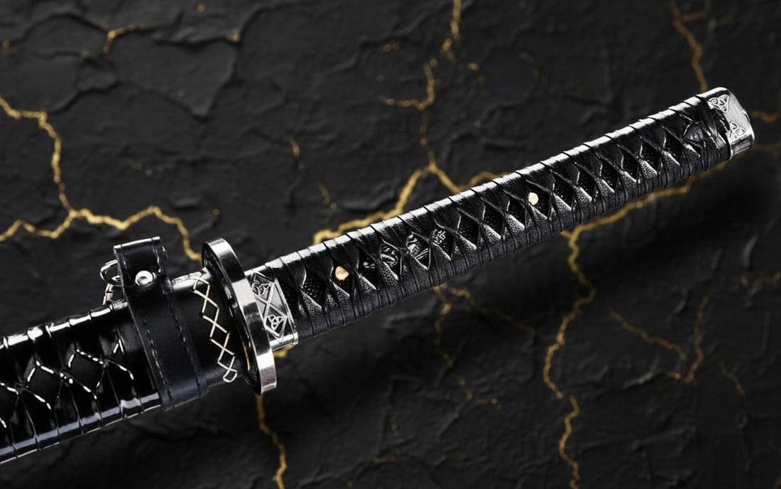Hand-Forged T10 Clay Tempered Japanese Katana Sharp Steel Samurai Sword - 3