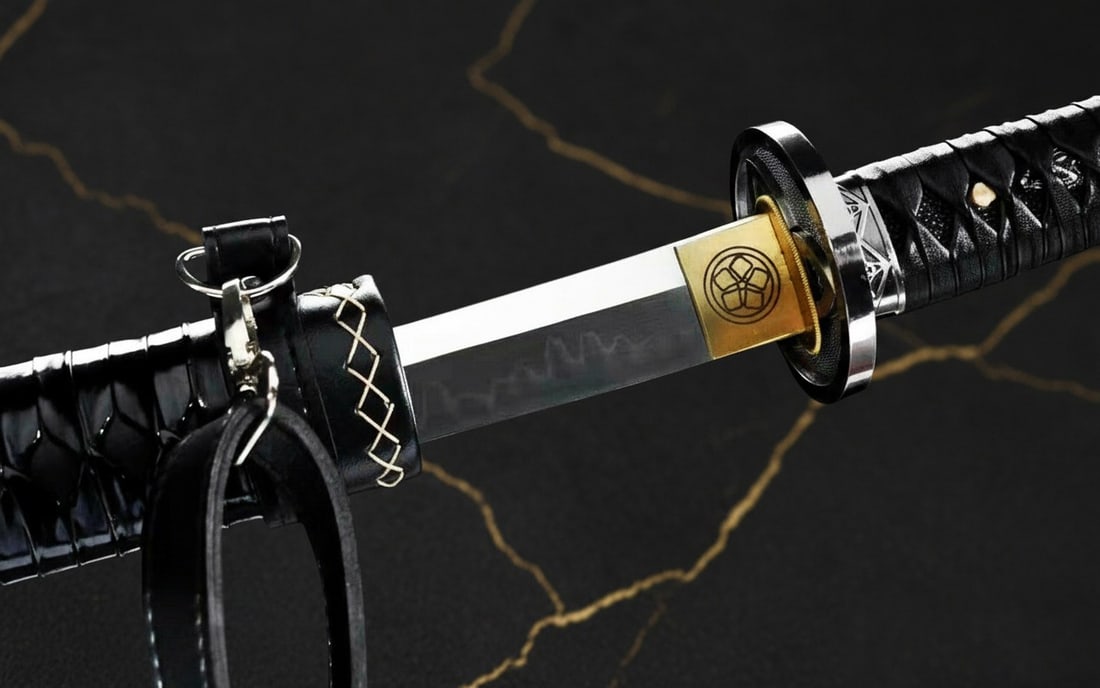 Hand-Forged T10 Clay Tempered Japanese Katana Sharp Steel Samurai Sword - 4