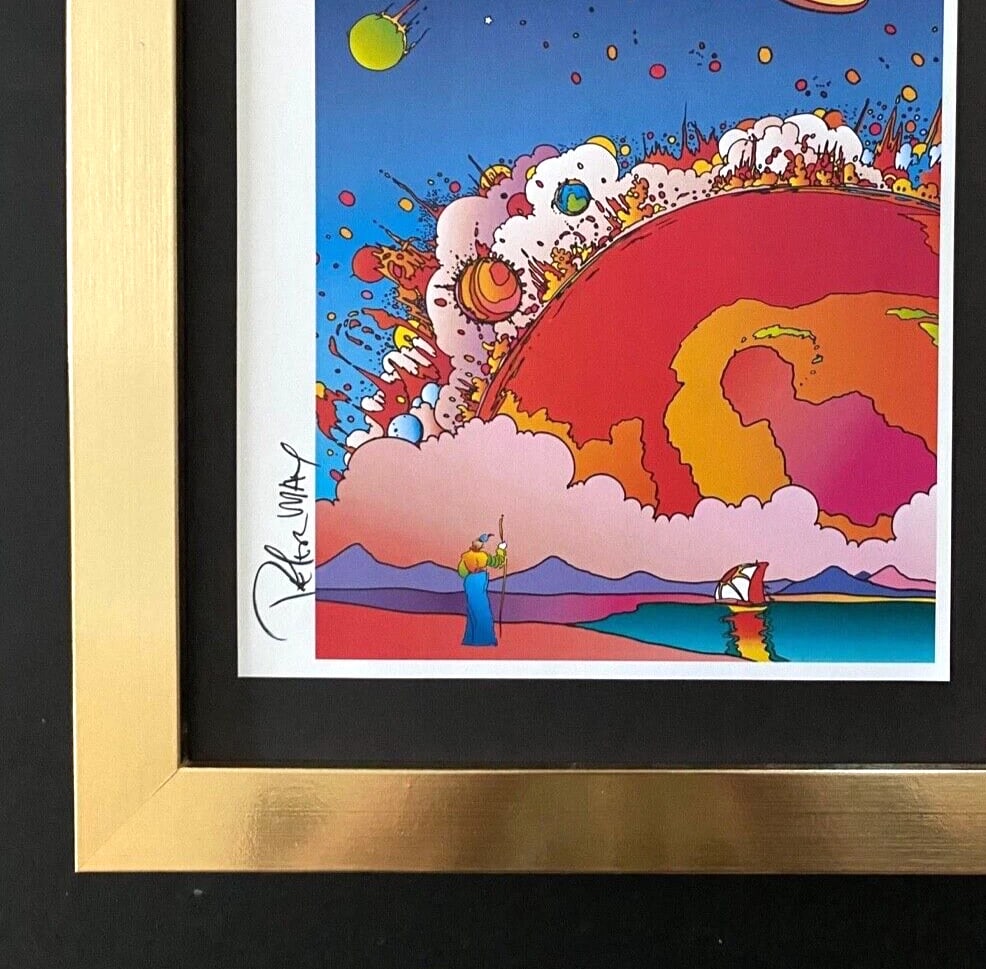 Peter Max | Vintage Print Signed | Collector Piece Framed - 2