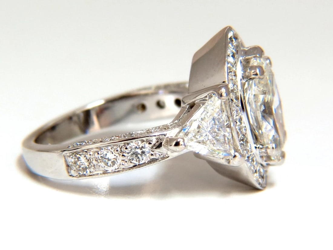 2.51ct Marquise Halo Natural Diamond Ring 14 Karat *v - 5