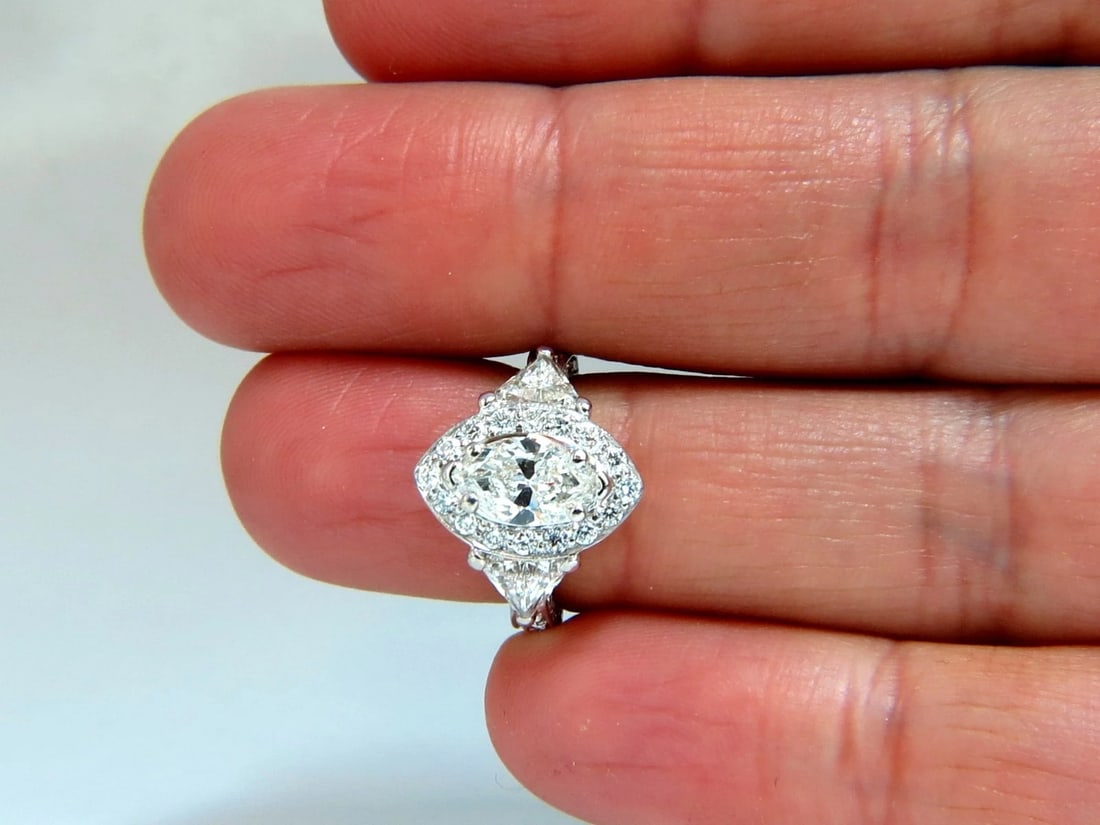 2.51ct Marquise Halo Natural Diamond Ring 14 Karat *v - 8