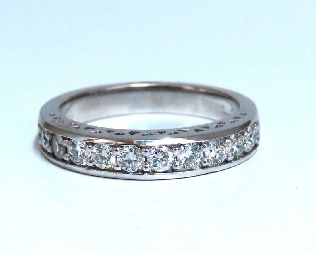 GIA certified natural 1.01ct Round Diamond Ring & Band 14kt *v - 6