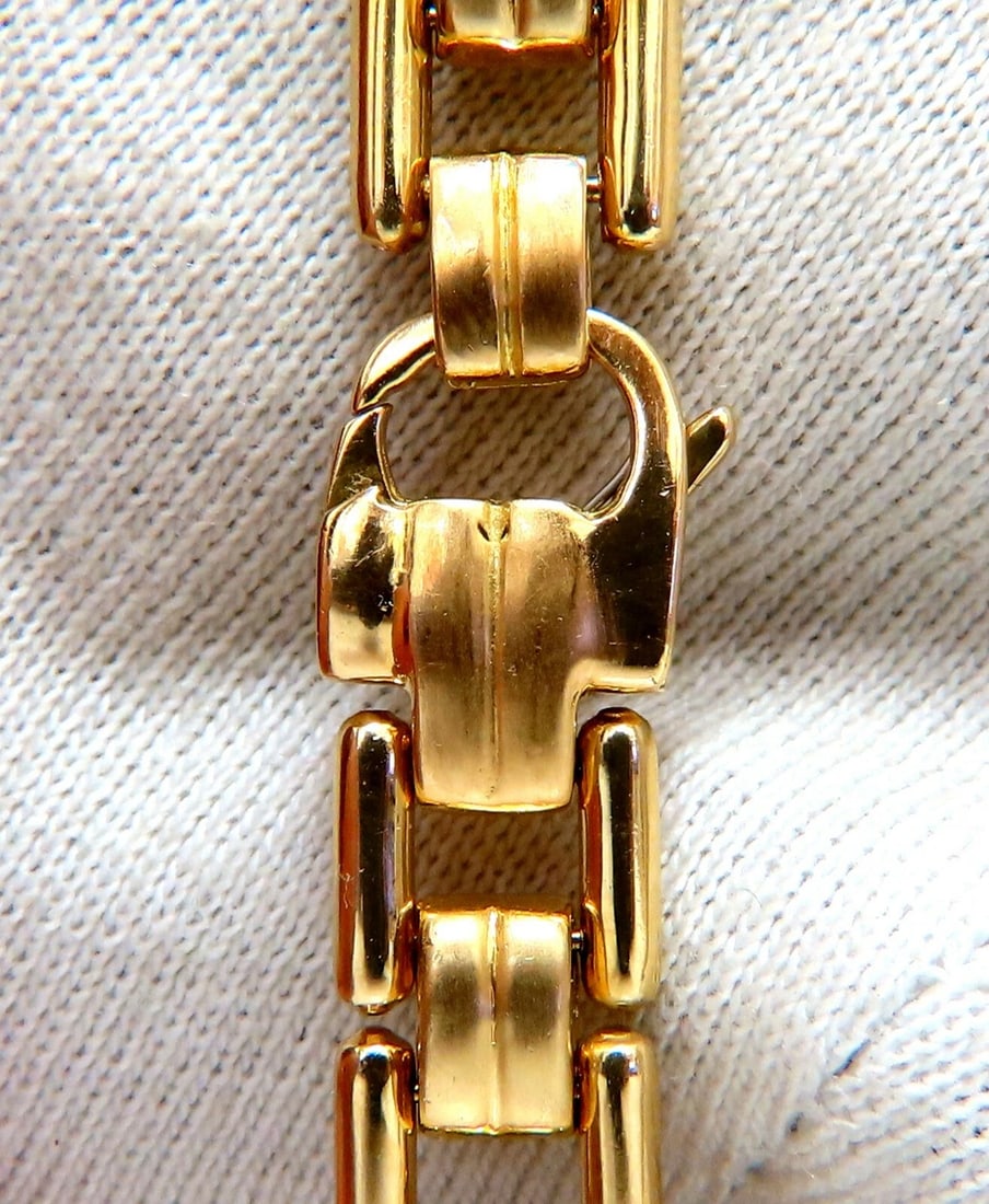 .80ct Natural Masculine Mod Durable Hinged Bracelet 14 Karat** - 2