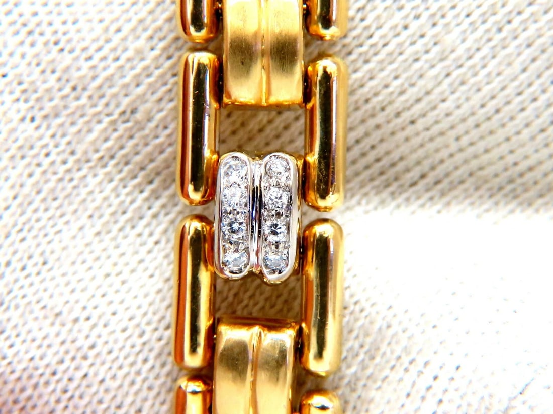 .80ct Natural Masculine Mod Durable Hinged Bracelet 14 Karat** - 3