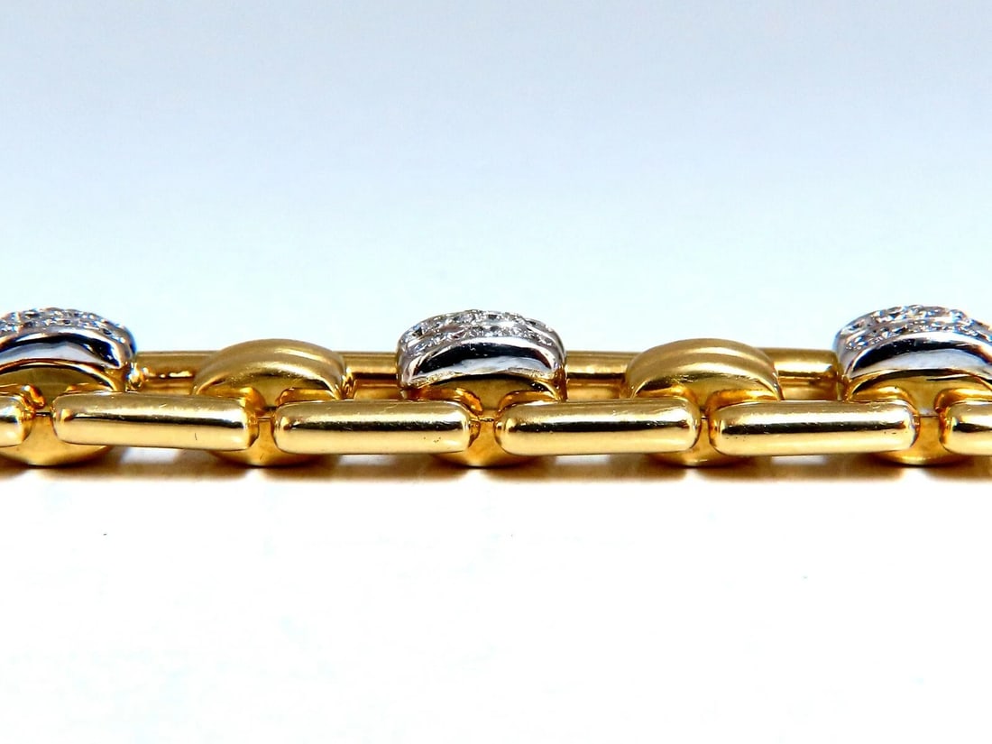 .80ct Natural Masculine Mod Durable Hinged Bracelet 14 Karat** - 4