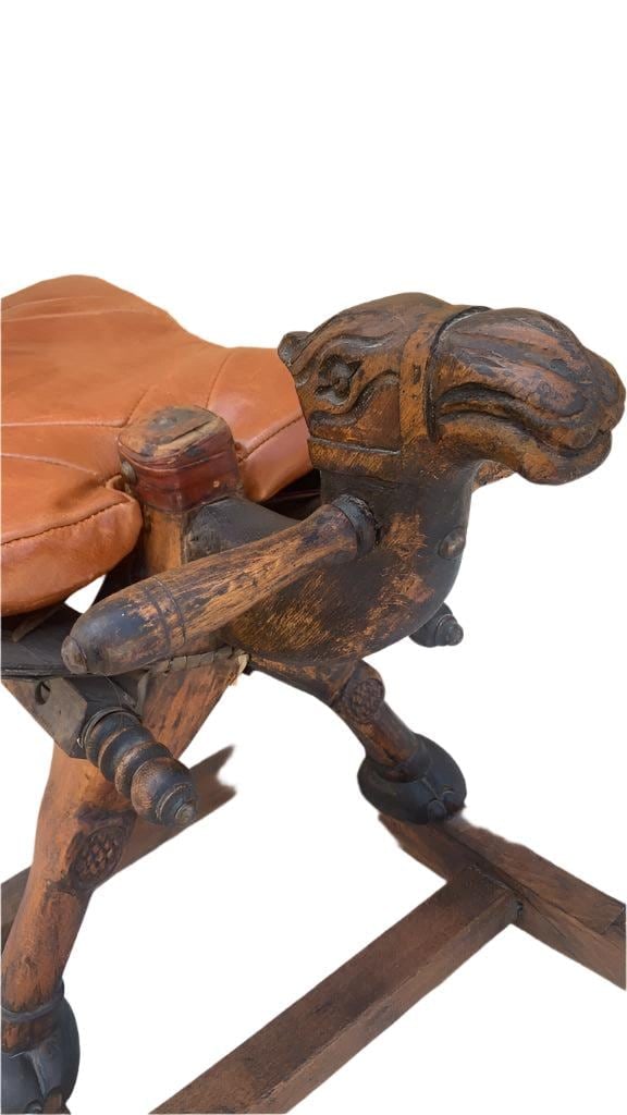 Antique Turkish Camel Rocker - 7