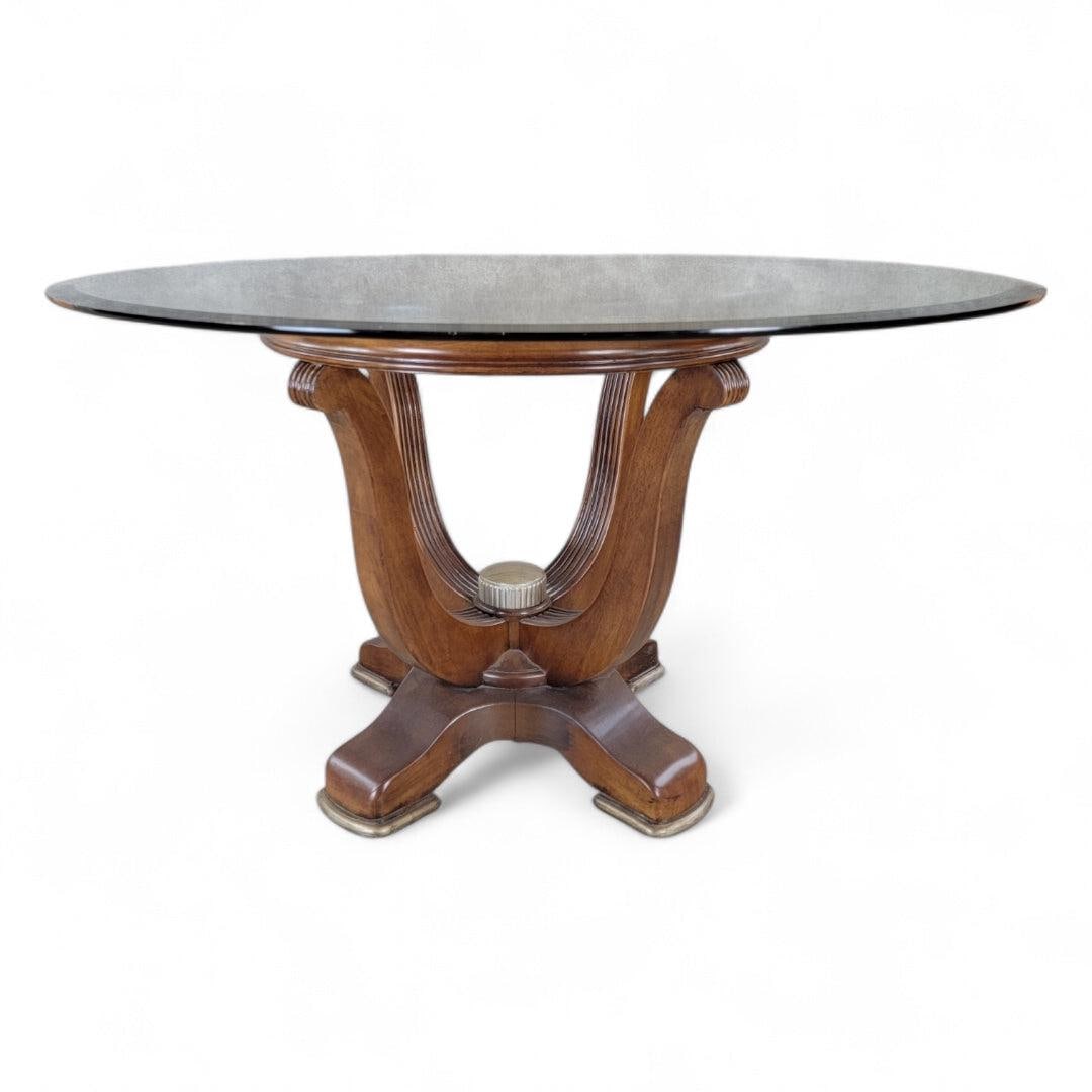 Vintage Contemporary Tessellated Stone Dining Table and Chairs - 4