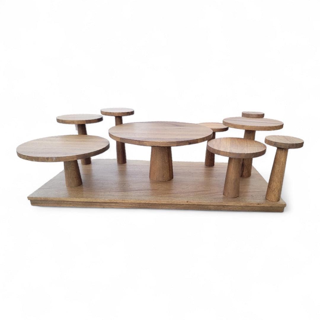 Modern Geometric Anvil Coffee Table by Noir - 4