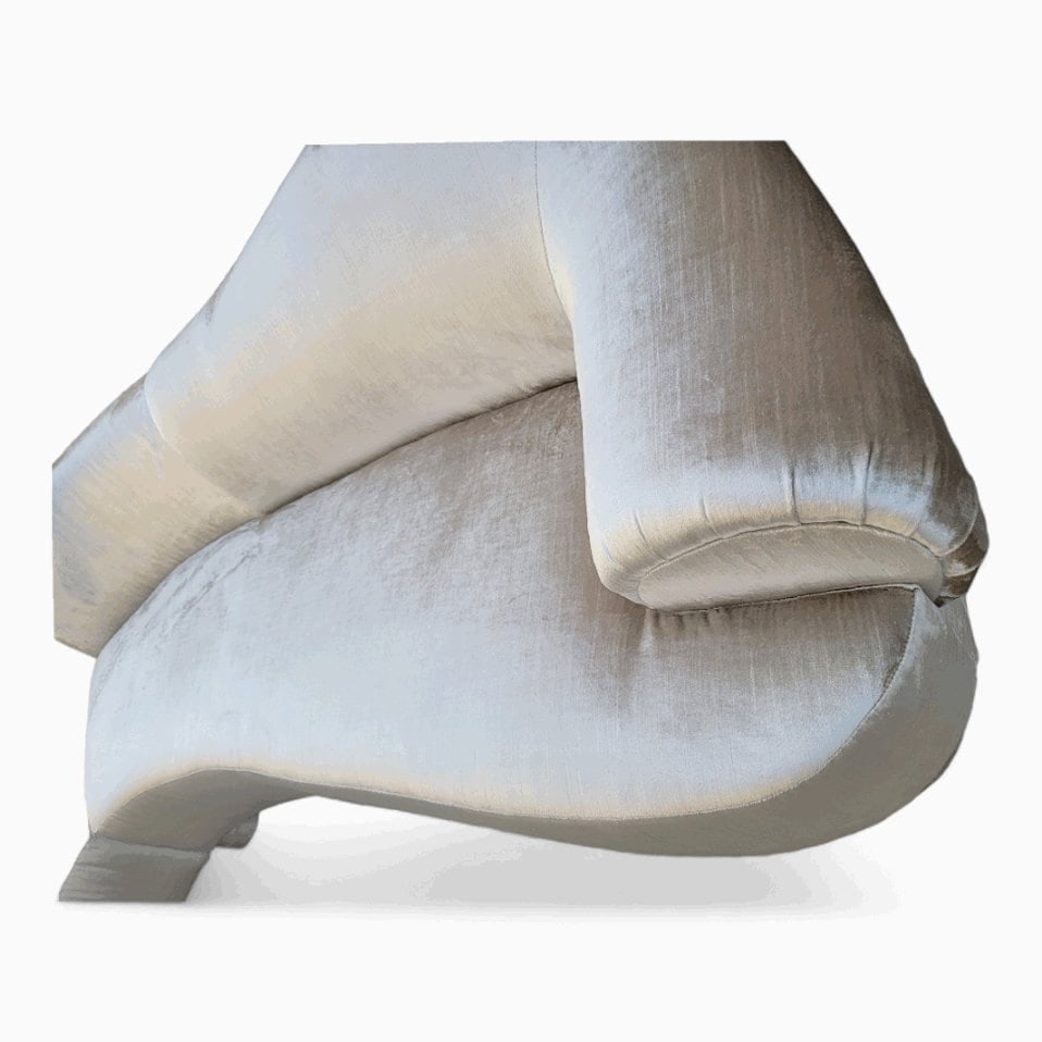 Postmodern Sectional Sofa By Carsons Newly Reupholstered - 8