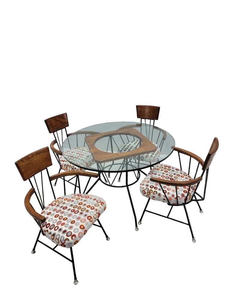 Mid Century Atomic Space Age Dinette Set by Selrite - 9