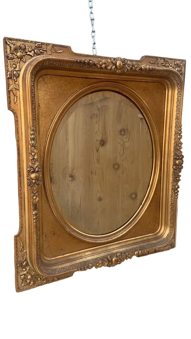 Antique French Napoleon III Style Wall Mirror - 4