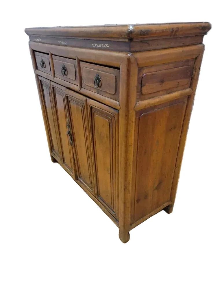 Antique Shanxi Province Elm Cabinet - 7