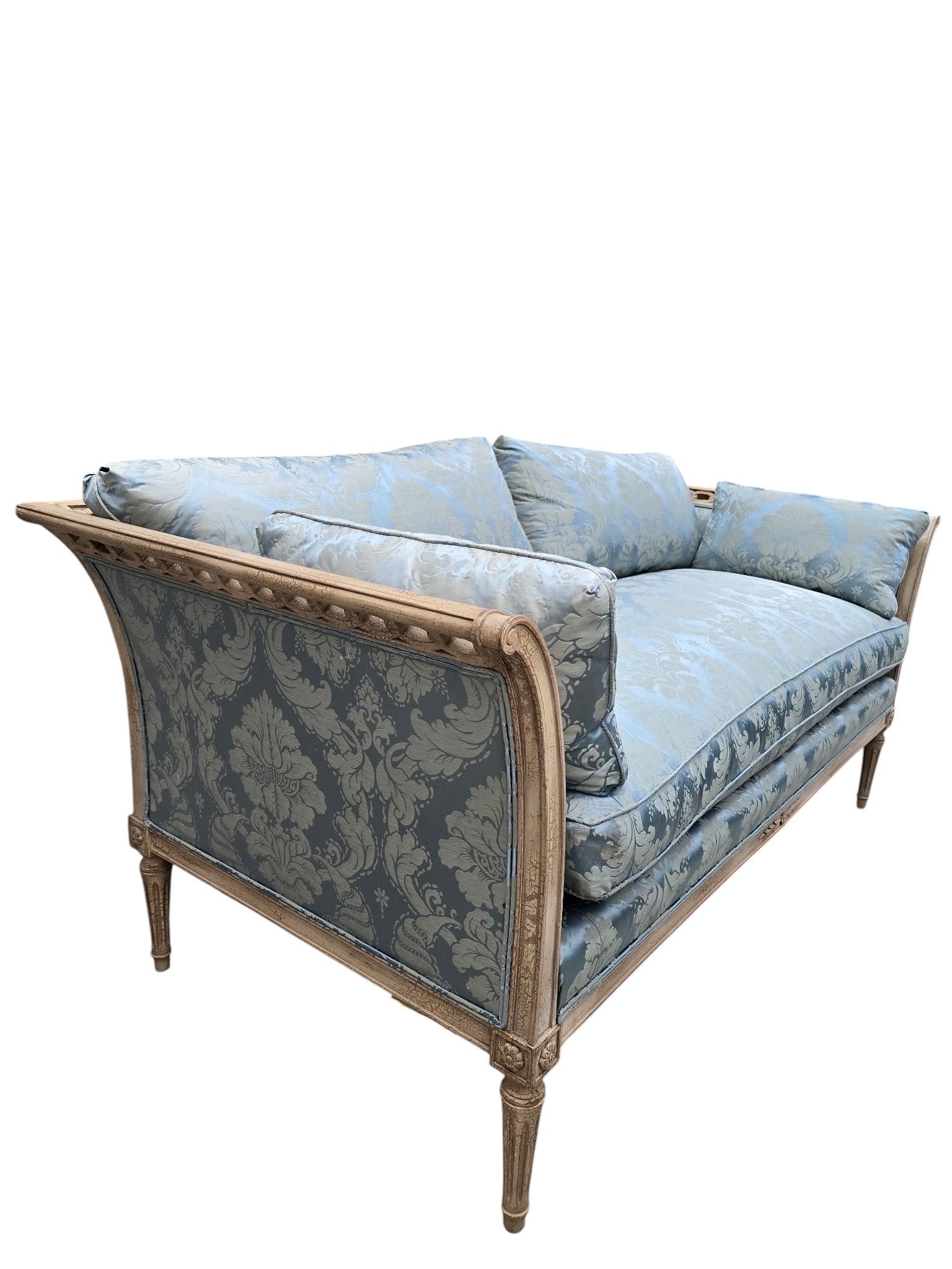 Hollywood Regency / Neoclassical Style Sofa by TRS Furniture, Inc. - 3