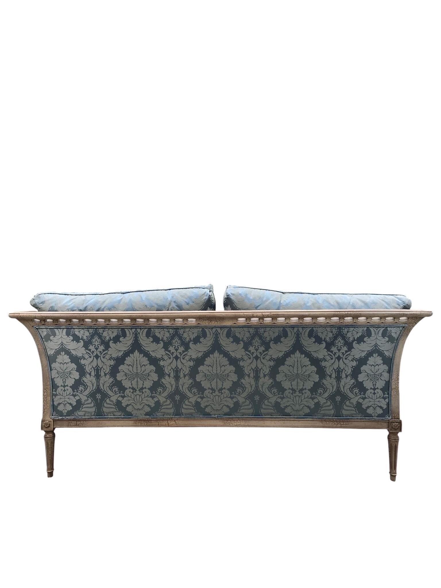 Hollywood Regency / Neoclassical Style Sofa by TRS Furniture, Inc. - 5