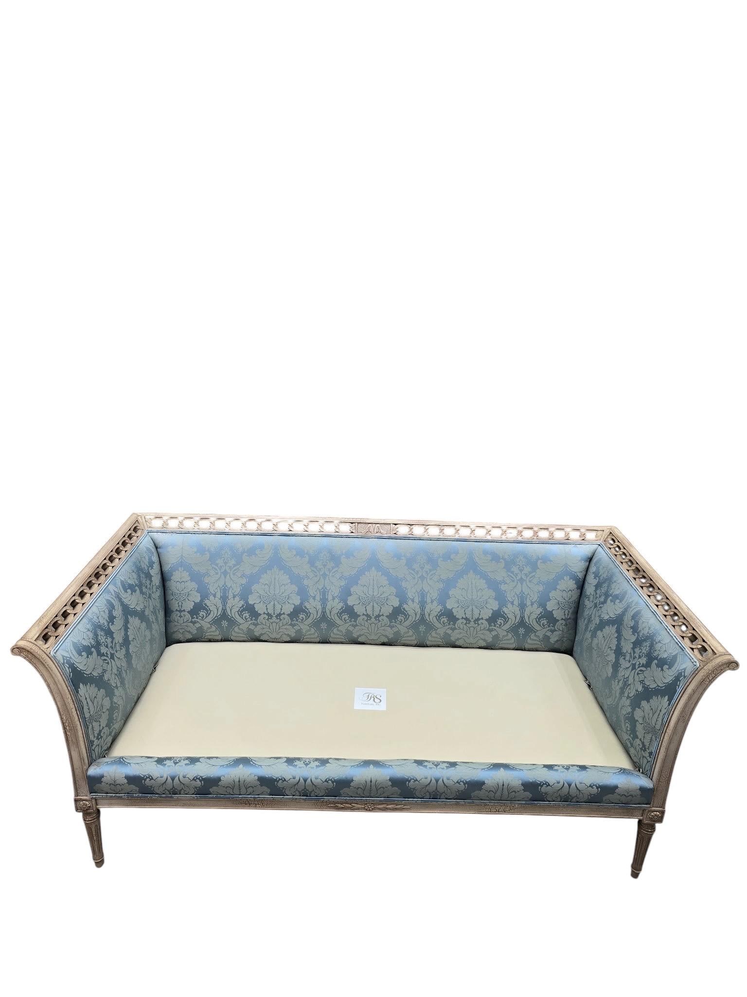 Hollywood Regency / Neoclassical Style Sofa by TRS Furniture, Inc. - 6