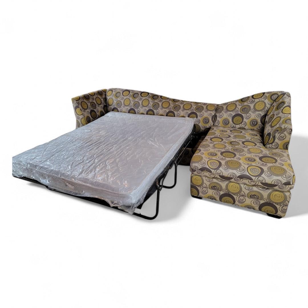 Postmodern Queen Sleeper Sectional Sofa by Carson's - 3