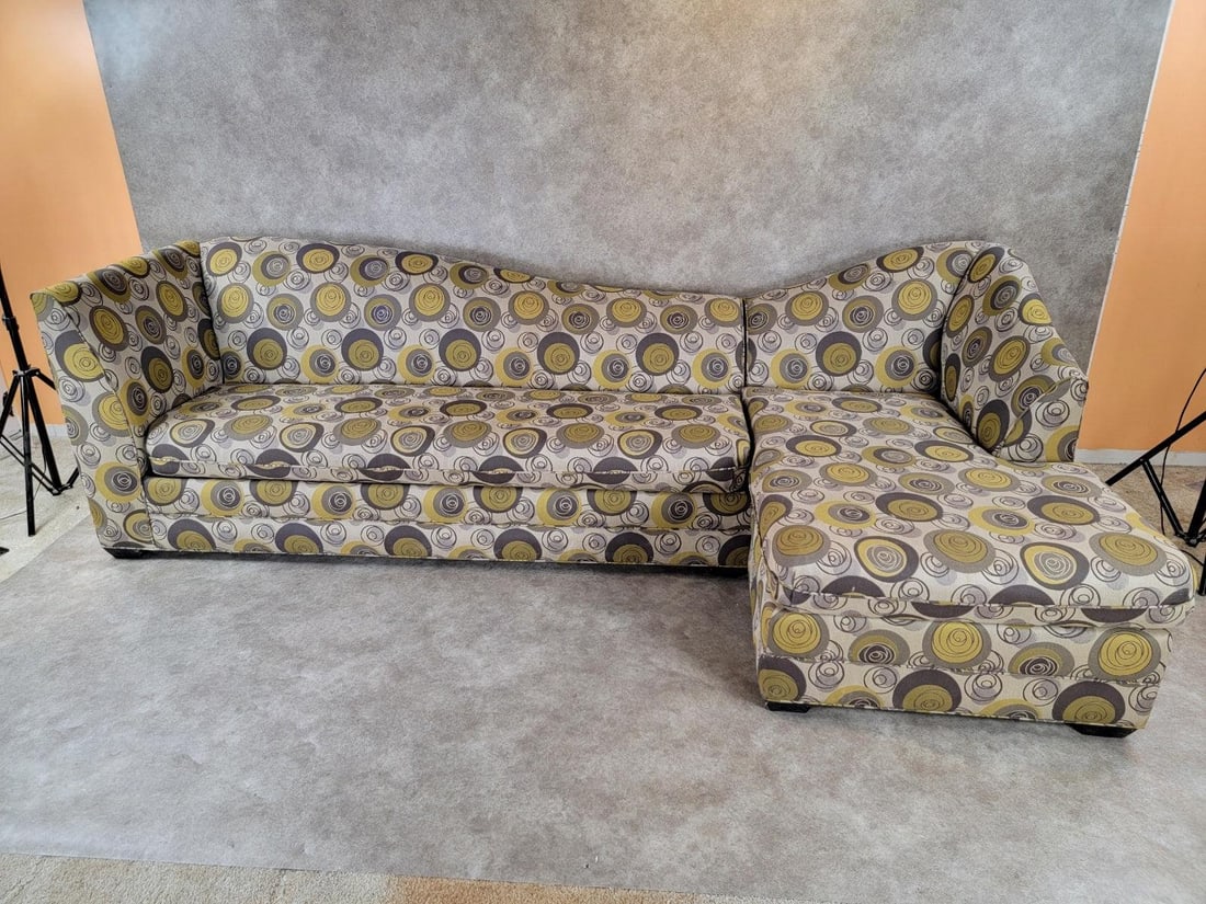 Postmodern Queen Sleeper Sectional Sofa by Carson's - 5