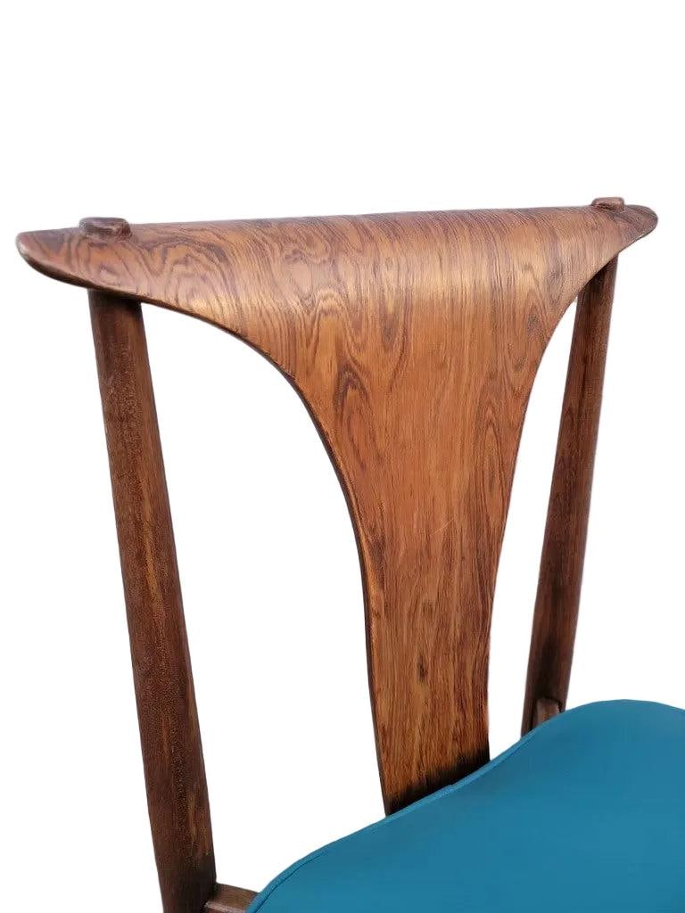 MCM Lawrence Peabody Dining Chair Newly Reupholstered - Set of 6 - 2