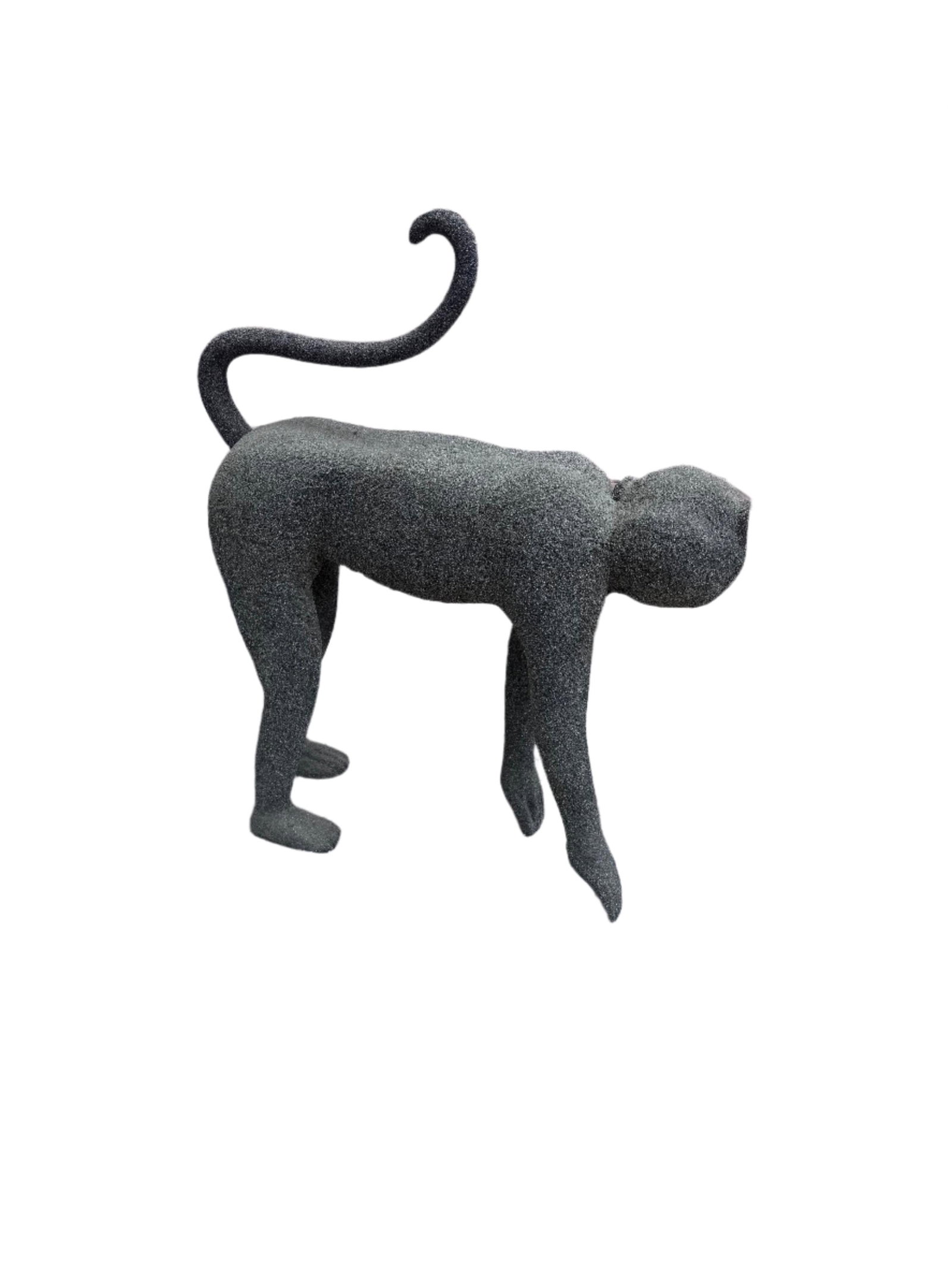 MCM Crouching Monkey Sculpture - 7