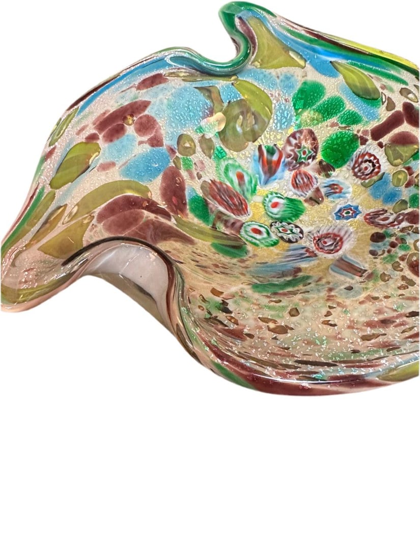 MCM Murano Glass Ashtray Bowl - 2