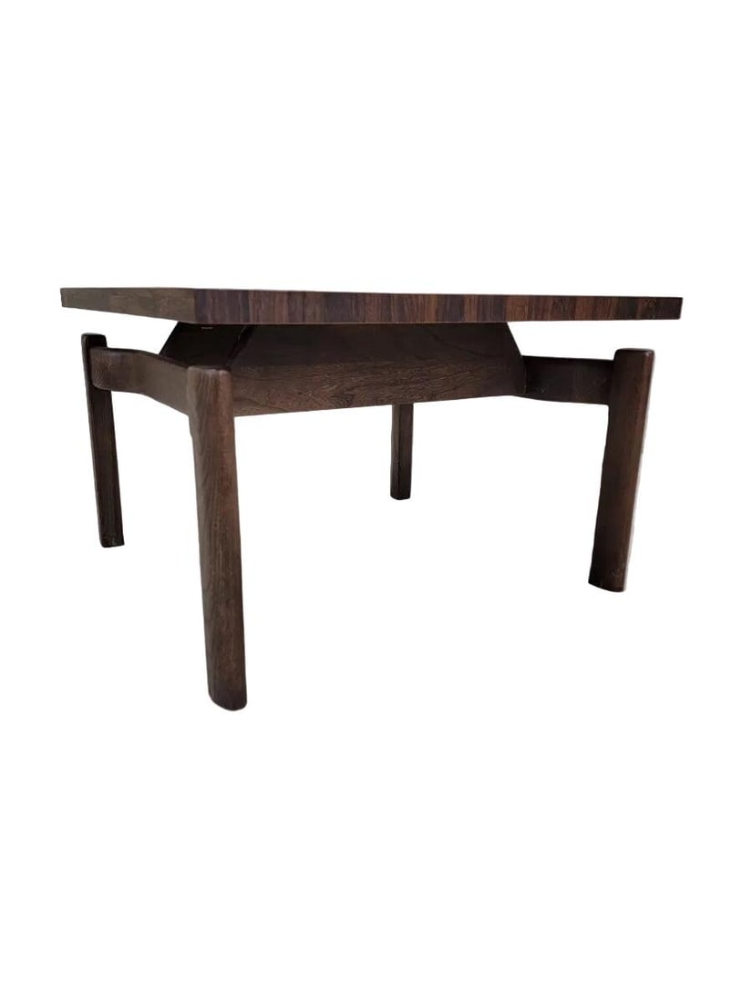 MCM Jens Risom Style Floating Formula Side with Coffee Table - Set of 2 - 5