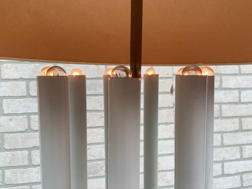MCM Brass Stiffle Candelabra Lamp by Tommi Parzinger - 4