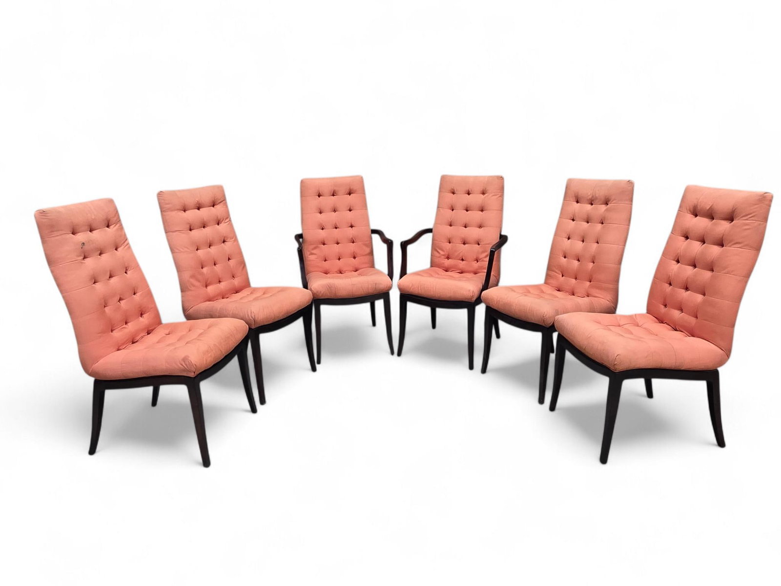 MCM High Back Dining Chairs Directional - 12 - 3