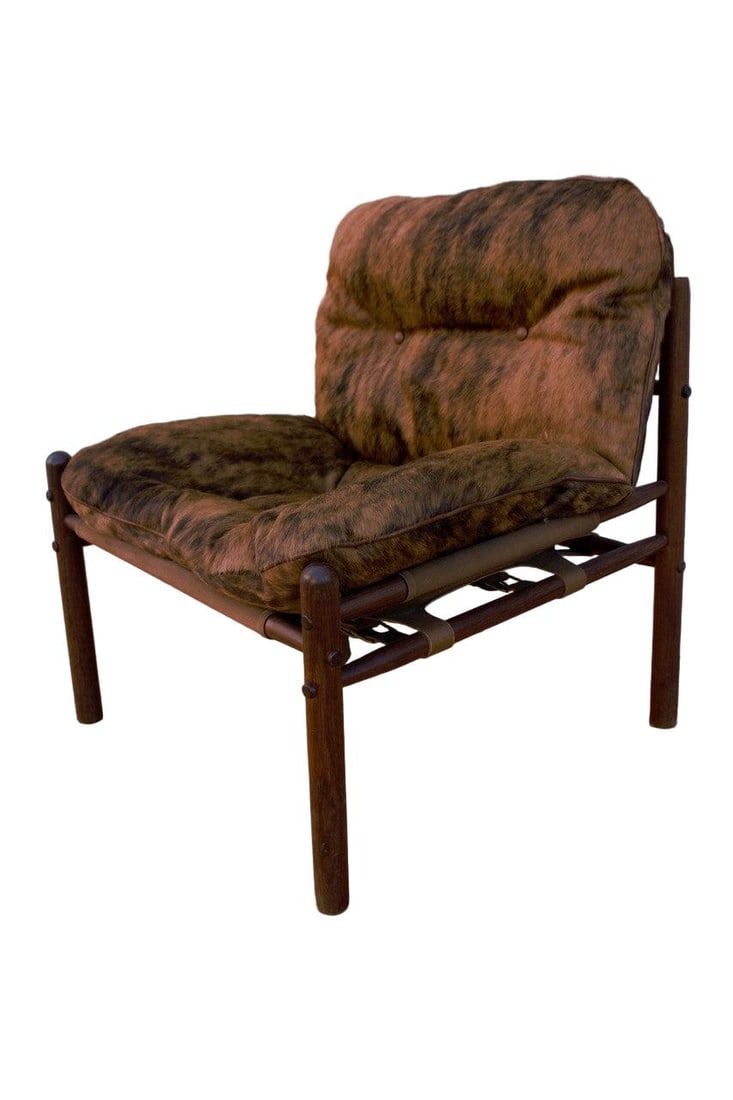 MCM Sirocco Sling Back Safari Chair by Arne Norell Newly Upholstered - 3