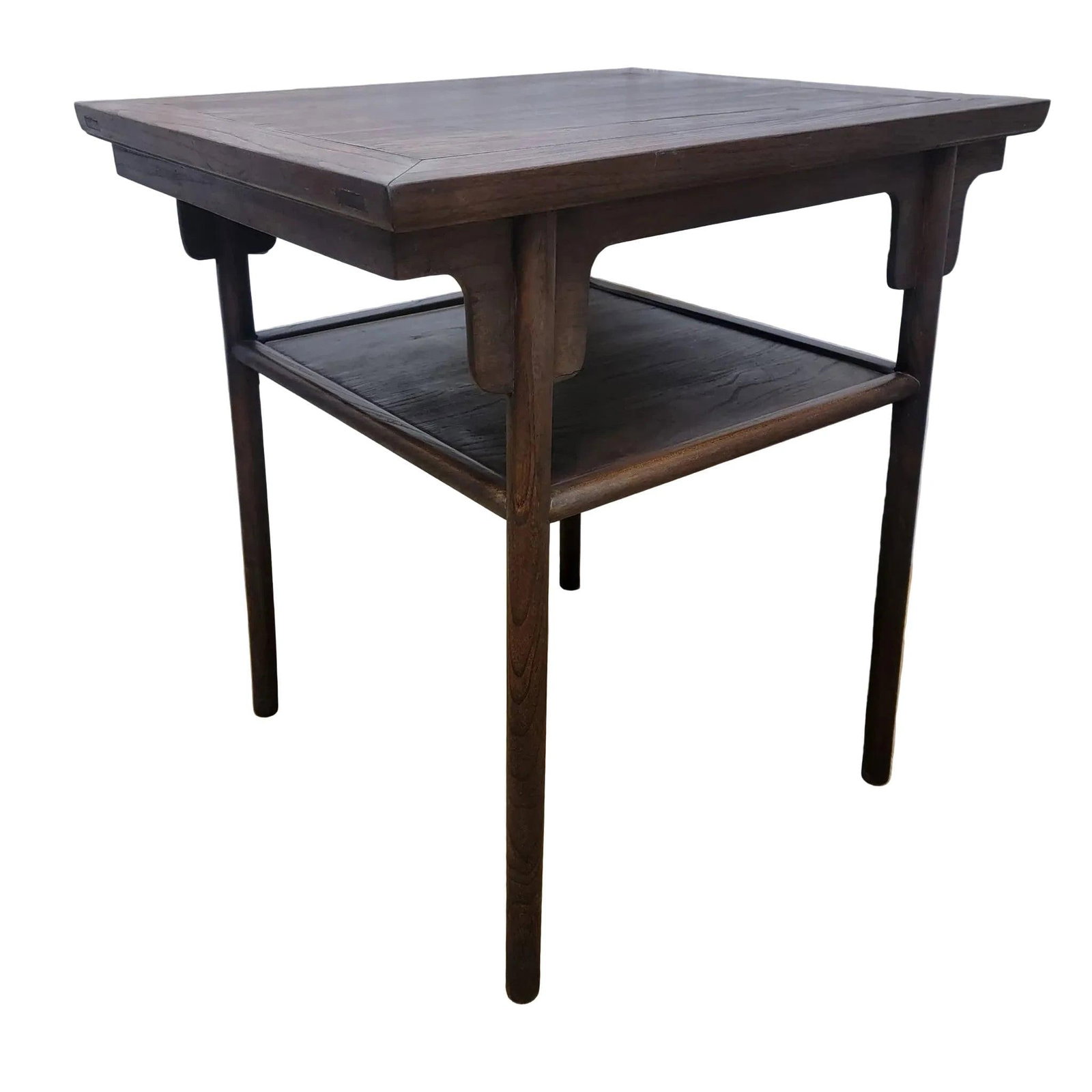 Antique Shanxi Province Elm Side Table - 3