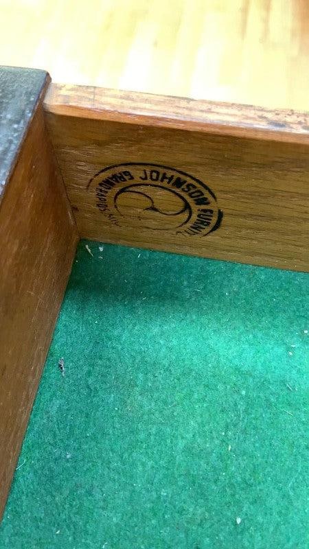 MCM Cork and Mahogany Credenza/Sideboard for Johnson Furniture - 4