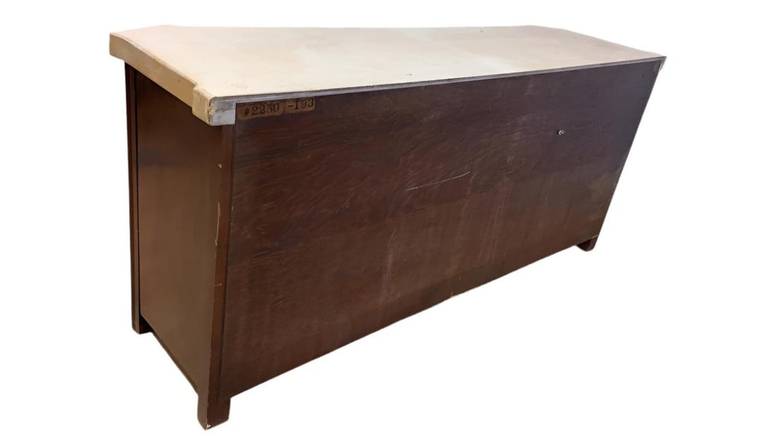 MCM Cork and Mahogany Credenza/Sideboard for Johnson Furniture - 6
