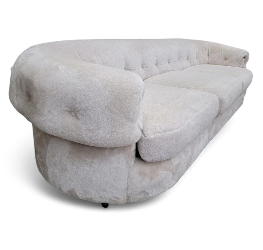 MCM Cream Teddy Bear Sofa by Schweiger Industries - 3