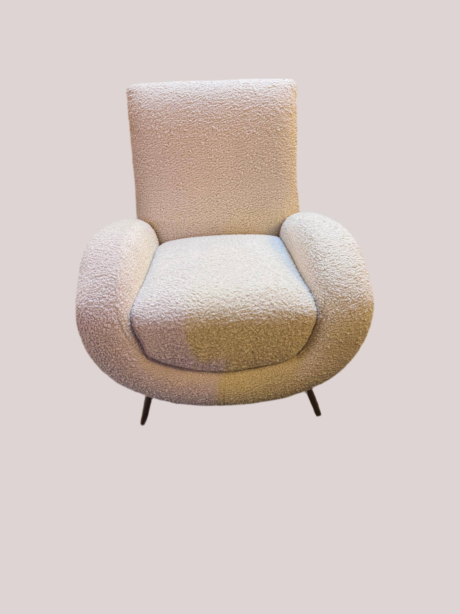 Postmodern Italian Club Chairs Newly Reupholstered - Pair - 8