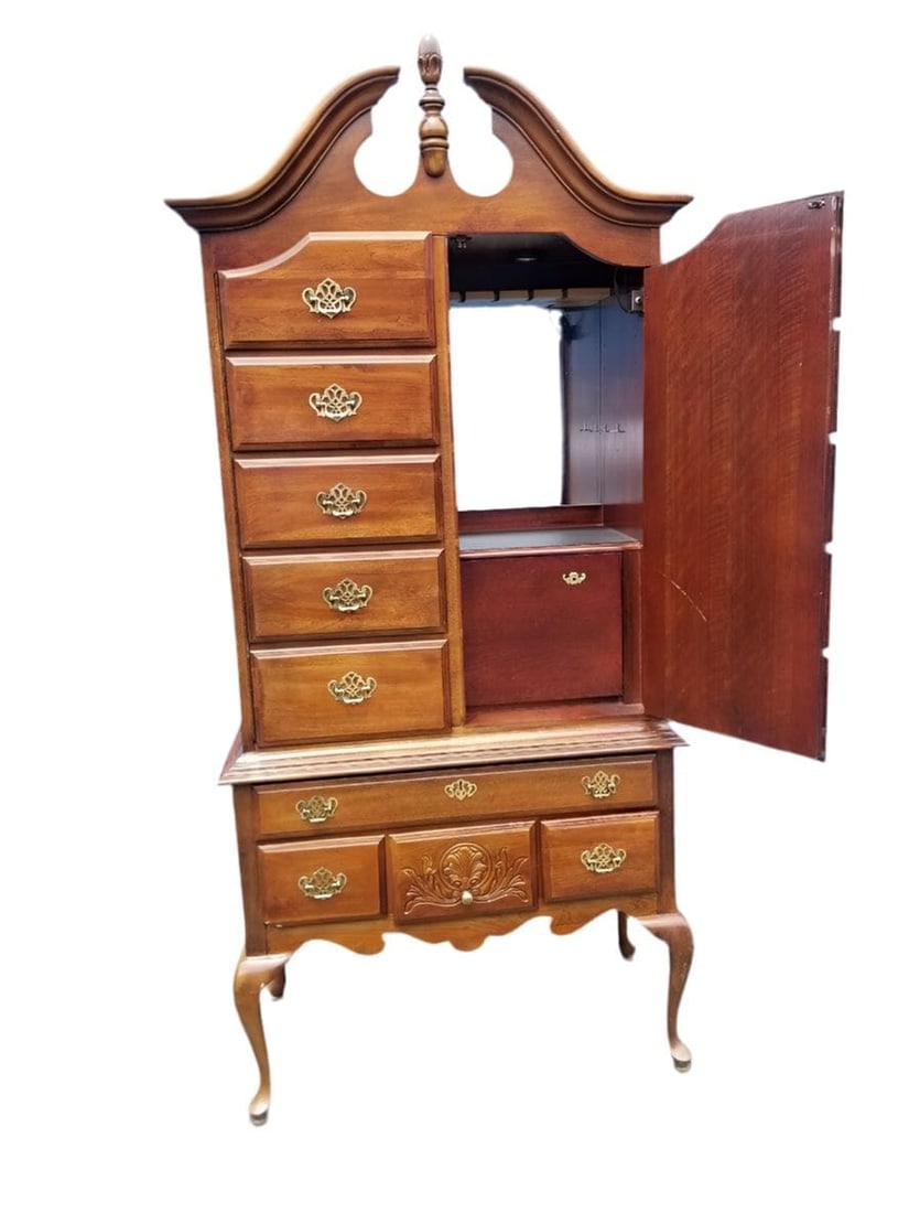 American Drew Traditional Highboy Chest Designed Cabinet - 5