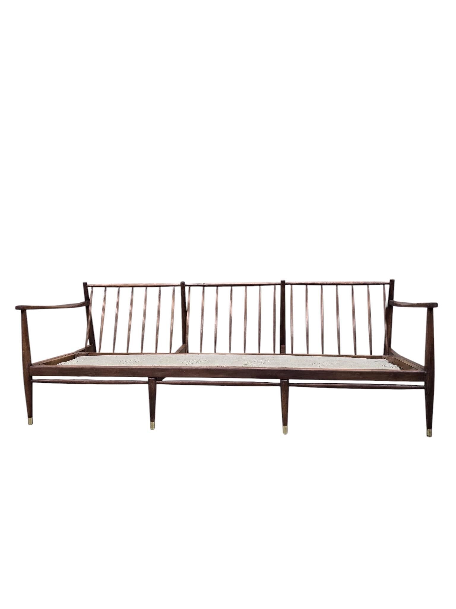 Danish Modern Sofa by Ib Kofod-Larsen Newly Reupholstered - 5