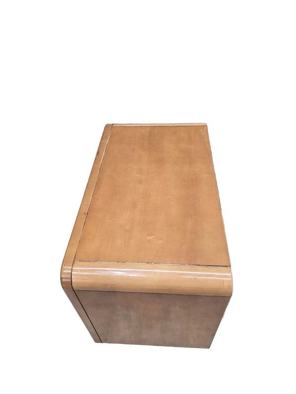 MCM Walnut 3 Drawer Chest/Nightstand by American of Martinsville - 2