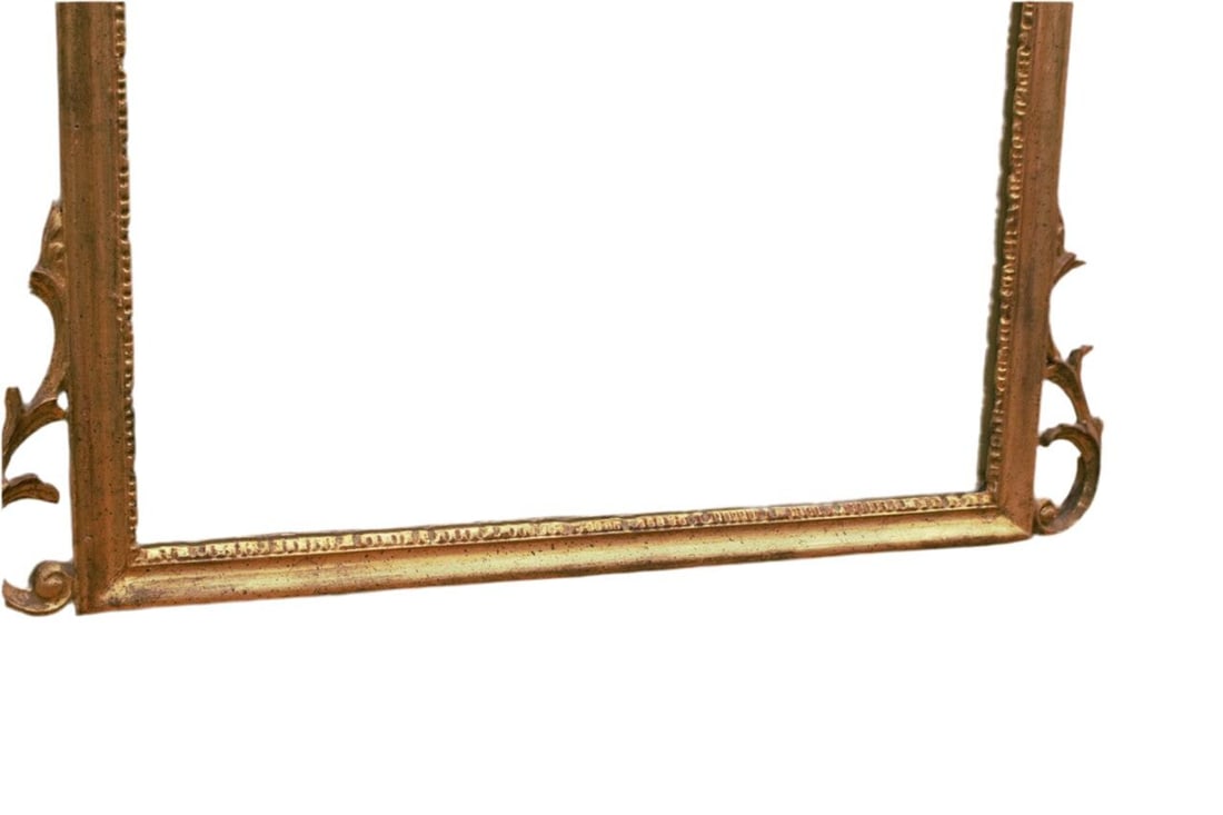 Antique Italian Ornate Wall Mirror - 4