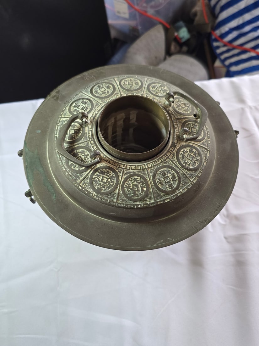 Chinese Brass Hot Pot / Fire Pot (Huoguo) - 2