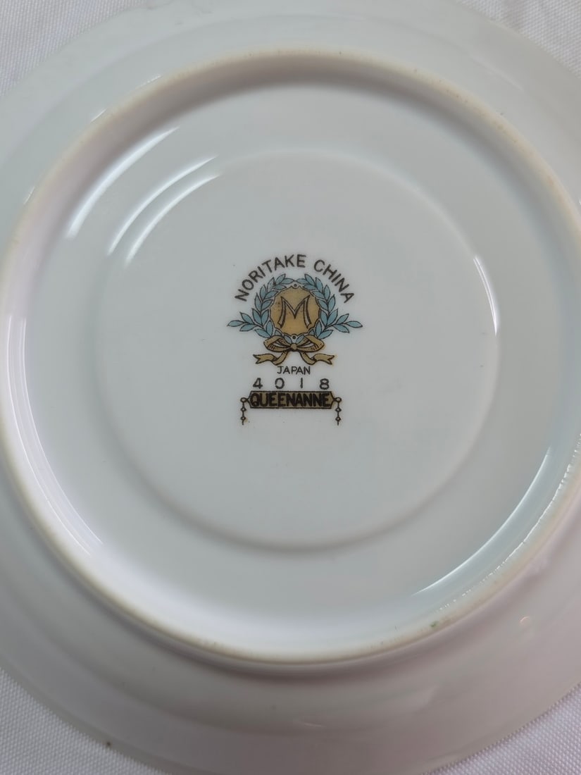Noritake "Queen Anne" and "Parkside" Porcelain Teacups and Saucers - 3